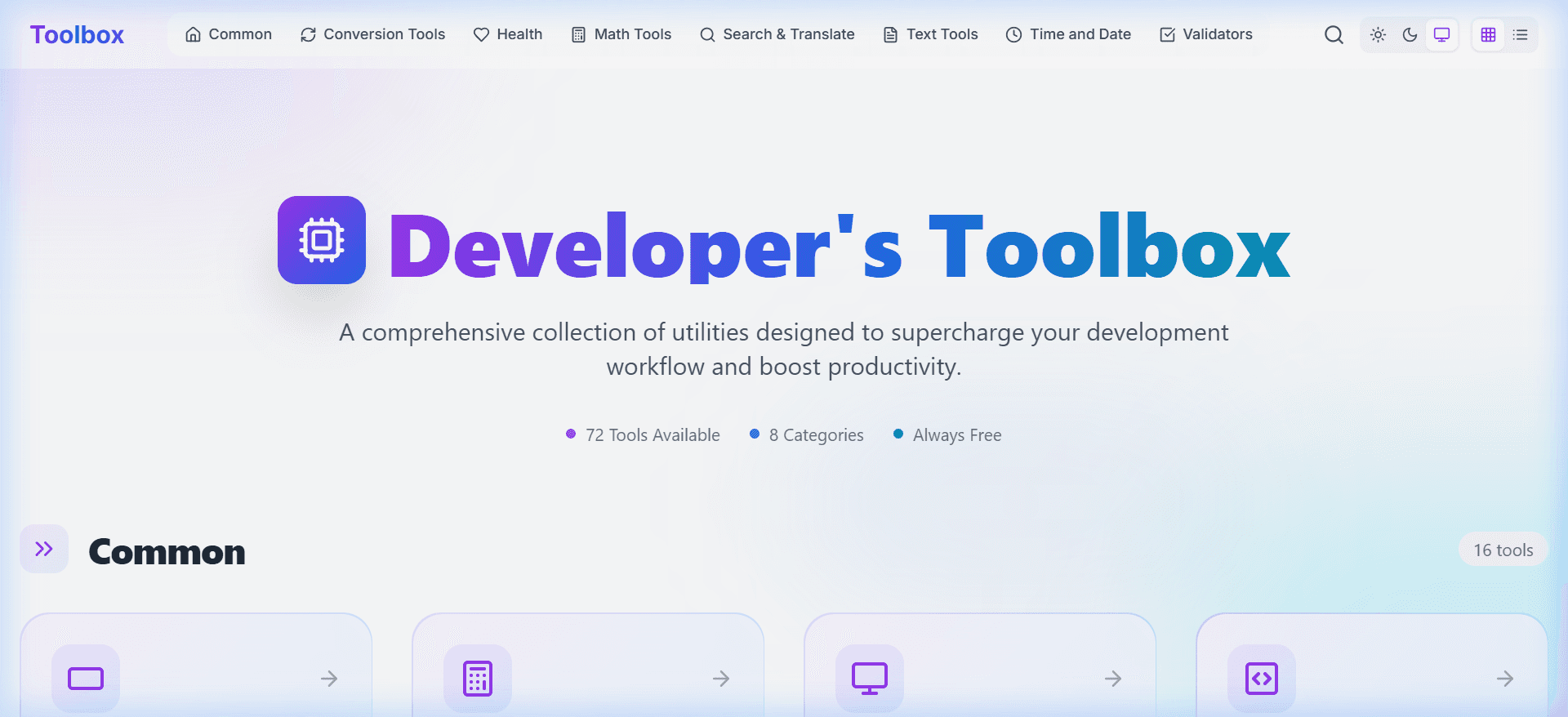 QUICKTOOLBOX