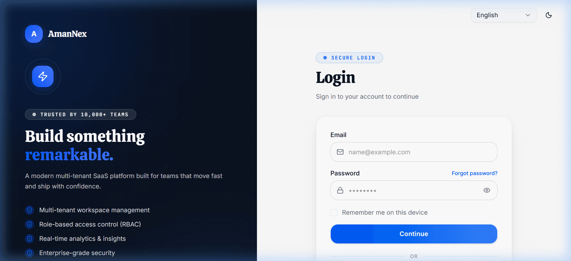 AMANNEX SAAS APP